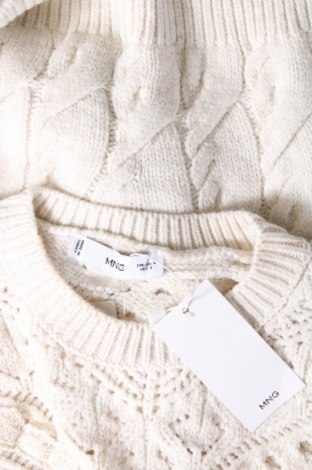 Γυναικείο πουλόβερ Mango, Μέγεθος L, Χρώμα Λευκό, Τιμή 15,02 €