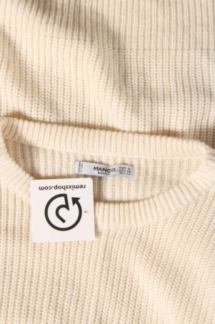 Дамски пуловер Mango, Размер S, Цвят Екрю, Цена 12,96 лв.