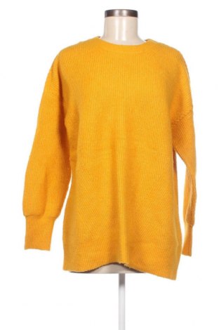 Дамски пуловер Manguun, Размер L, Цвят Жълт, Цена 9,57 лв.