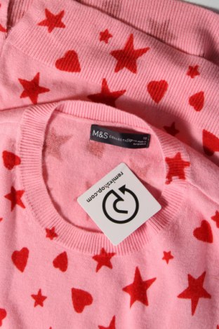 Pulover de femei Marks & Spencer, Mărime M, Culoare Roz, Preț 31,42 Lei