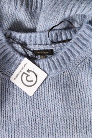 Γυναικείο πουλόβερ Massimo Dutti, Μέγεθος S, Χρώμα Μπλέ, Τιμή 21,48 €