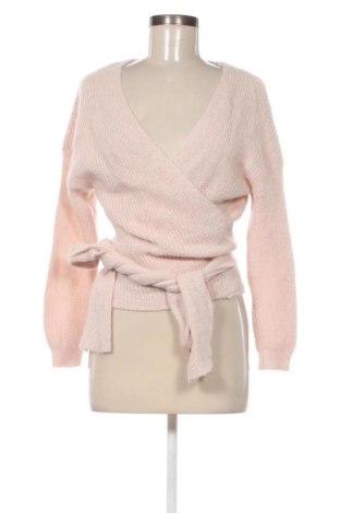 Дамски пуловер Massimo Dutti, Размер L, Цвят Розов, Цена 49,60 лв.