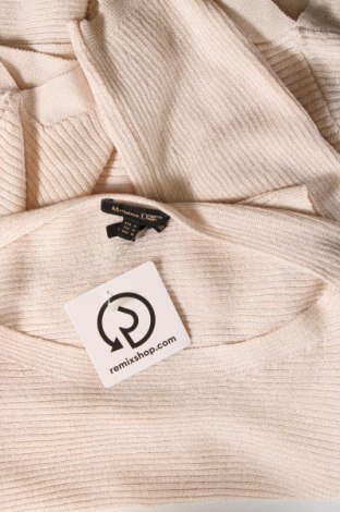 Дамски пуловер Massimo Dutti, Размер M, Цвят Бежов, Цена 35,34 лв.