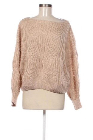 Дамски пуловер Millenium, Размер M, Цвят Бежов, Цена 9,86 лв.
