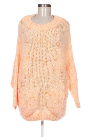 Дамски пуловер Minouu, Размер M, Цвят Оранжев, Цена 29,71 лв.
