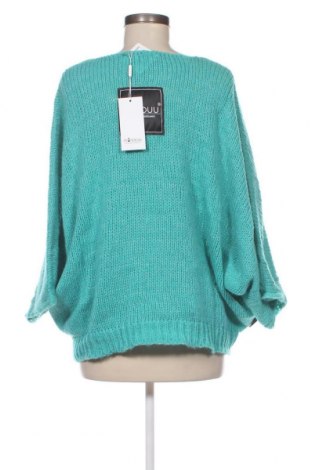 Дамски пуловер Minouu, Размер M, Цвят Син, Цена 38,05 лв.