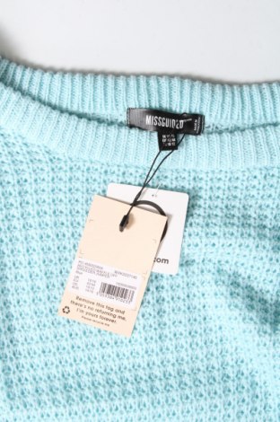 Дамски пуловер Missguided, Размер L, Цвят Син, Цена 20,24 лв.