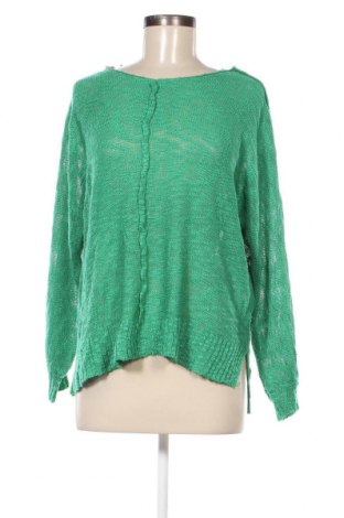 Дамски пуловер Mittoshop, Размер L, Цвят Зелен, Цена 5,51 лв.