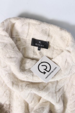 Γυναικείο πουλόβερ Monari, Μέγεθος L, Χρώμα Εκρού, Τιμή 21,09 €