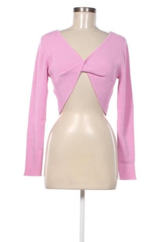 Дамски пуловер Monki, Размер L, Цвят Розов, Цена 24,08 лв.