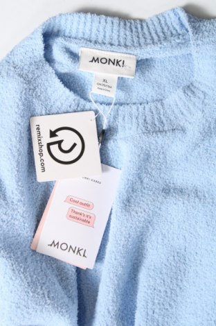 Дамски пуловер Monki, Размер XL, Цвят Син, Цена 15,12 лв.