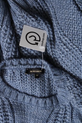 Γυναικείο πουλόβερ More & More, Μέγεθος S, Χρώμα Μπλέ, Τιμή 8,82 €