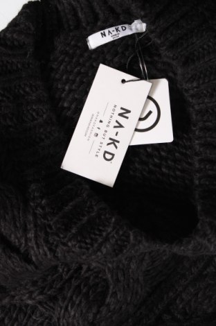 Дамски пуловер NA-KD, Размер S, Цвят Черен, Цена 37,20 лв.