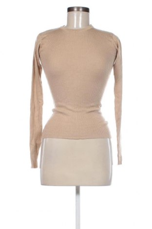 Γυναικείο πουλόβερ NA-KD, Μέγεθος XS, Χρώμα  Μπέζ, Τιμή 10,14 €