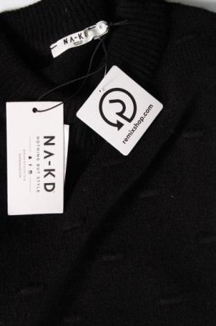 Γυναικείο πουλόβερ NA-KD, Μέγεθος XS, Χρώμα Μαύρο, Τιμή 19,18 €