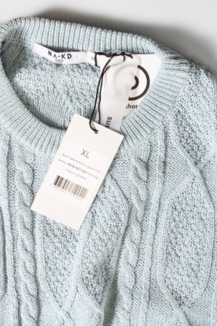 Γυναικείο πουλόβερ NA-KD, Μέγεθος XL, Χρώμα Μπλέ, Τιμή 9,59 €