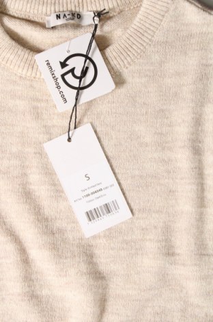 Γυναικείο πουλόβερ NA-KD, Μέγεθος S, Χρώμα  Μπέζ, Τιμή 11,99 €