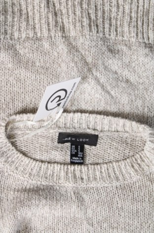 Дамски пуловер New Look, Размер S, Цвят Сив, Цена 11,60 лв.