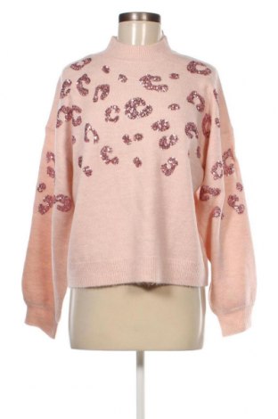 Дамски пуловер New Look, Размер M, Цвят Розов, Цена 21,16 лв.