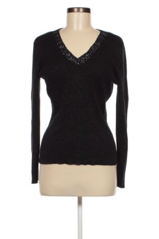 Дамски пуловер New York & Company, Размер L, Цвят Черен, Цена 16,40 лв.