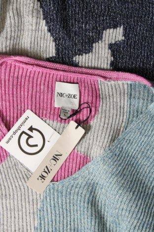 Γυναικείο πουλόβερ Nic+Zoe, Μέγεθος L, Χρώμα Πολύχρωμο, Τιμή 50,48 €