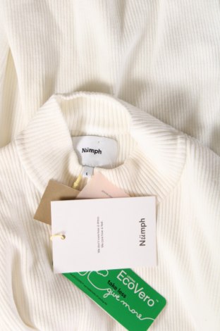 Дамски пуловер Numph, Размер L, Цвят Бял, Цена 70,00 лв.
