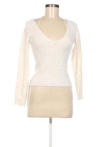 Дамски пуловер OAK + FORT, Размер S, Цвят Бял, Цена 41,00 лв.
