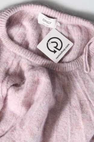 Дамски пуловер ONLY, Размер XL, Цвят Розов, Цена 12,15 лв.