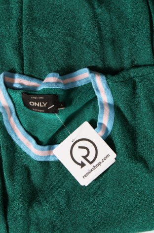Дамски пуловер ONLY, Размер L, Цвят Зелен, Цена 12,15 лв.
