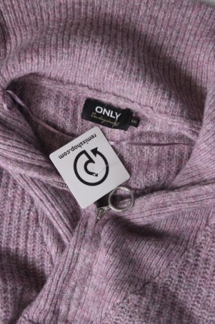 Дамски пуловер ONLY, Размер XXL, Цвят Лилав, Цена 10,80 лв.