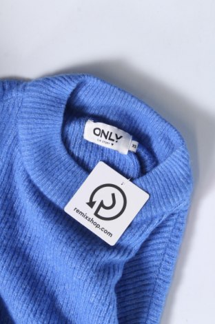 Дамски пуловер ONLY, Размер XS, Цвят Син, Цена 11,34 лв.