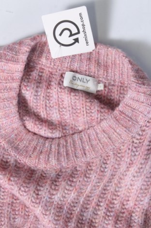 Дамски пуловер ONLY, Размер S, Цвят Розов, Цена 4,59 лв.