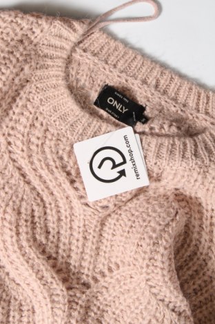 Damenpullover ONLY, Größe S, Farbe Aschrosa, Preis 7,52 €