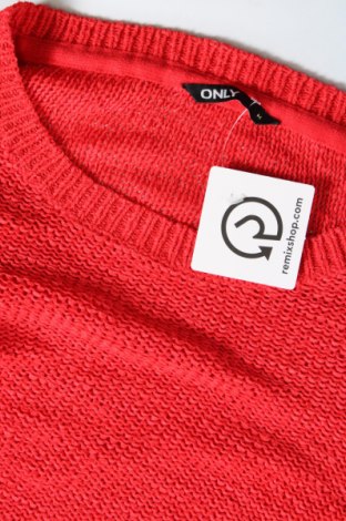 Дамски пуловер ONLY, Размер M, Цвят Червен, Цена 22,94 лв.