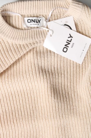 Дамски пуловер ONLY, Размер M, Цвят Бежов, Цена 24,80 лв.