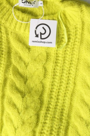 Pulover de femei ONLY, Mărime XS, Culoare Verde, Preț 81,58 Lei