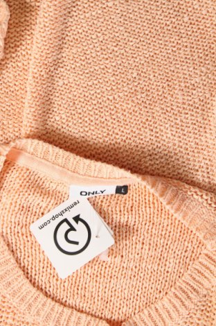 Γυναικείο πουλόβερ ONLY, Μέγεθος L, Χρώμα Πορτοκαλί, Τιμή 4,34 €