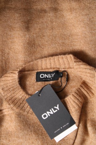 Γυναικείο πουλόβερ ONLY, Μέγεθος S, Χρώμα Καφέ, Τιμή 10,55 €