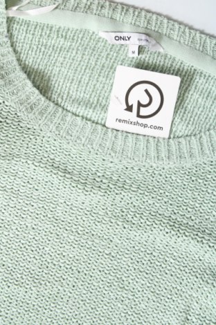 Γυναικείο πουλόβερ ONLY, Μέγεθος M, Χρώμα Πράσινο, Τιμή 10,23 €