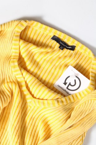 Дамски пуловер ONLY, Размер M, Цвят Жълт, Цена 10,07 лв.