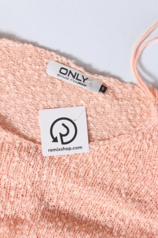 Дамски пуловер ONLY, Размер S, Цвят Розов, Цена 10,80 лв.
