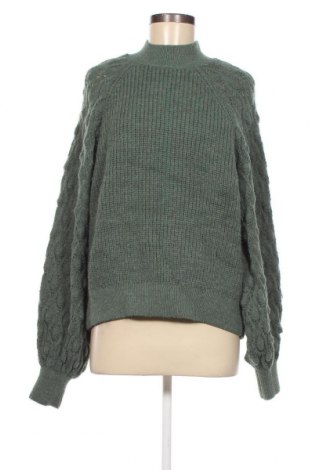 Дамски пуловер ONLY, Размер L, Цвят Зелен, Цена 21,20 лв.