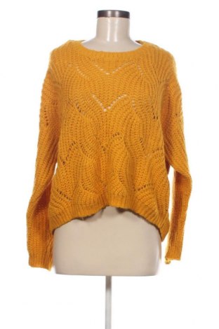 Дамски пуловер ONLY, Размер M, Цвят Жълт, Цена 6,48 лв.