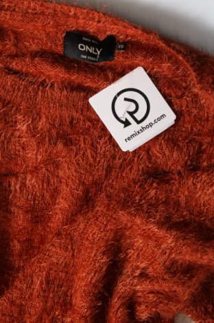 Dámsky pulóver ONLY, Veľkosť XS, Farba Oranžová, Cena  3,98 €