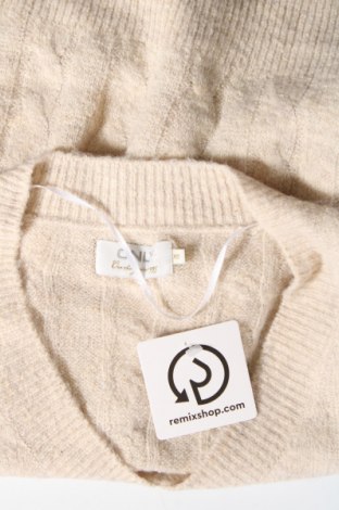 Γυναικείο πουλόβερ ONLY, Μέγεθος XS, Χρώμα  Μπέζ, Τιμή 4,34 €