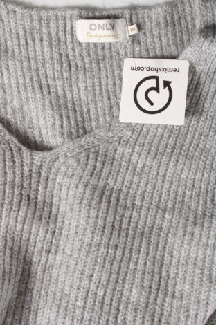 Дамски пуловер ONLY, Размер XS, Цвят Сив, Цена 7,95 лв.