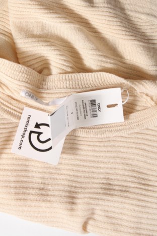 Дамски пуловер ONLY, Размер S, Цвят Екрю, Цена 24,80 лв.