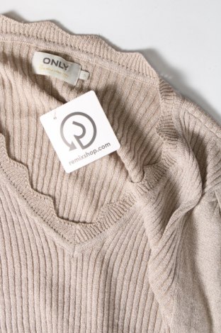 Γυναικείο πουλόβερ ONLY, Μέγεθος S, Χρώμα Ασημί, Τιμή 7,52 €