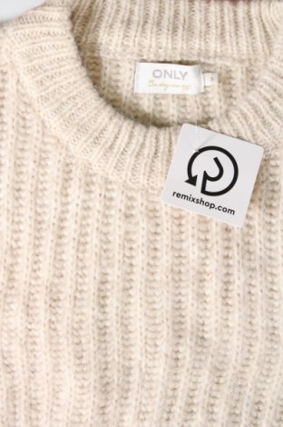 Γυναικείο πουλόβερ ONLY, Μέγεθος S, Χρώμα  Μπέζ, Τιμή 3,17 €