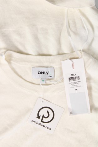 Damenpullover ONLY, Größe M, Farbe Weiß, Preis 12,78 €